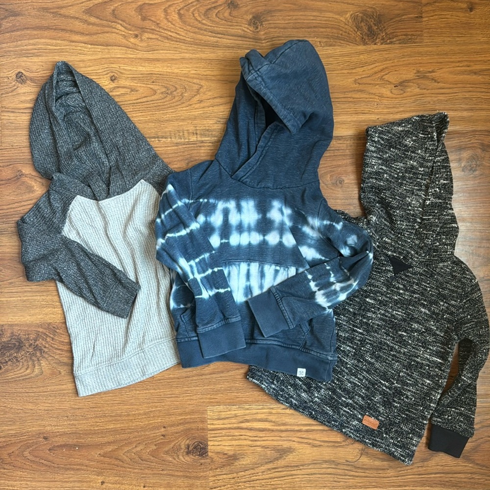 (3pcs) Boys 3T hoodies VGUC